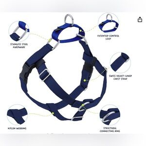2 Hounds Design Freedom No Pull M Dog Harness and Leash